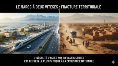 Fracture Territoriale Maroc Défis de l'inégalité d'accès aux infrastructures