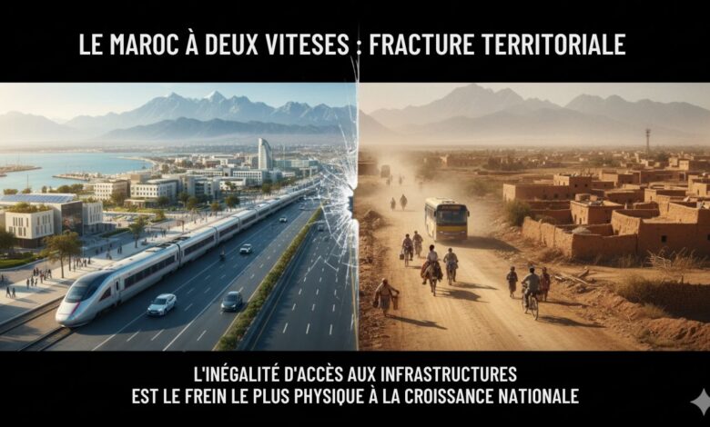 Fracture Territoriale Maroc Défis de l'inégalité d'accès aux infrastructures