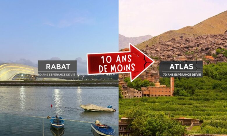 Vous vivrez 10 ans de moins dans l’Atlas qu’à Rabat : La Carte de l’Inégalité Santé Qui Va Vous Choquer